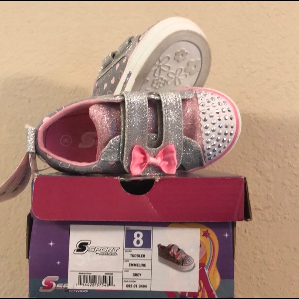 Sketchers Crystal Stars Light Up Shoes